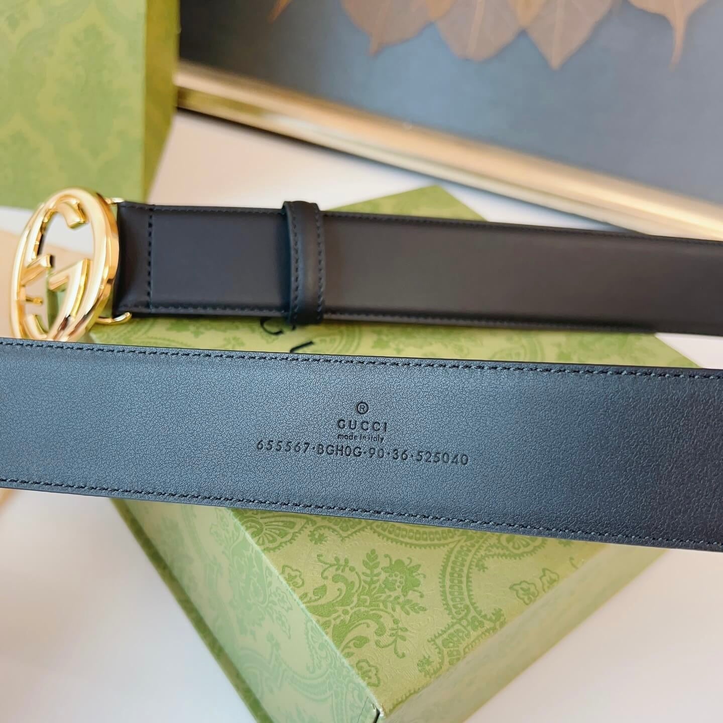 Classic Alternating Double G Buckle Belt