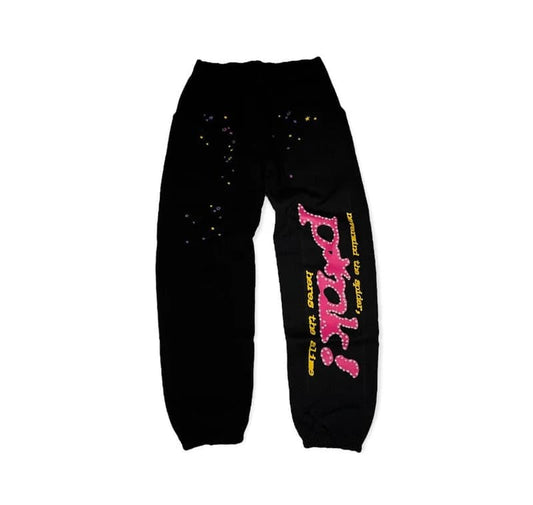 Black & Pink Pants
