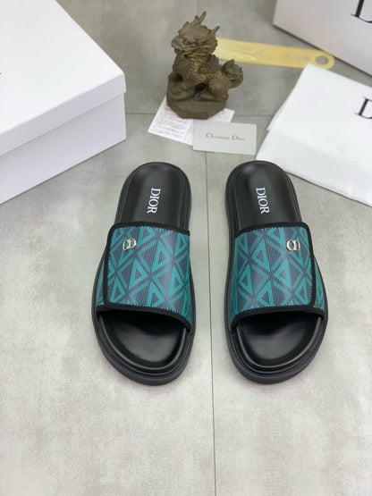 Metal Letter Slippers