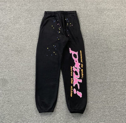 Black & Pink Pants