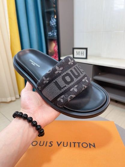 Classic Letter Slippers