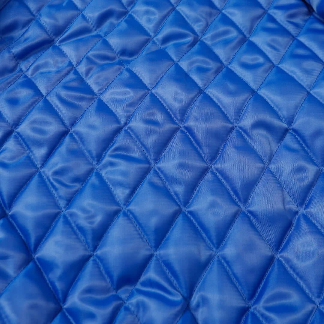 Blue Rhinestone Baseball Jacket