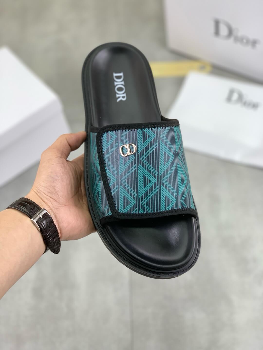 Metal Letter Slippers