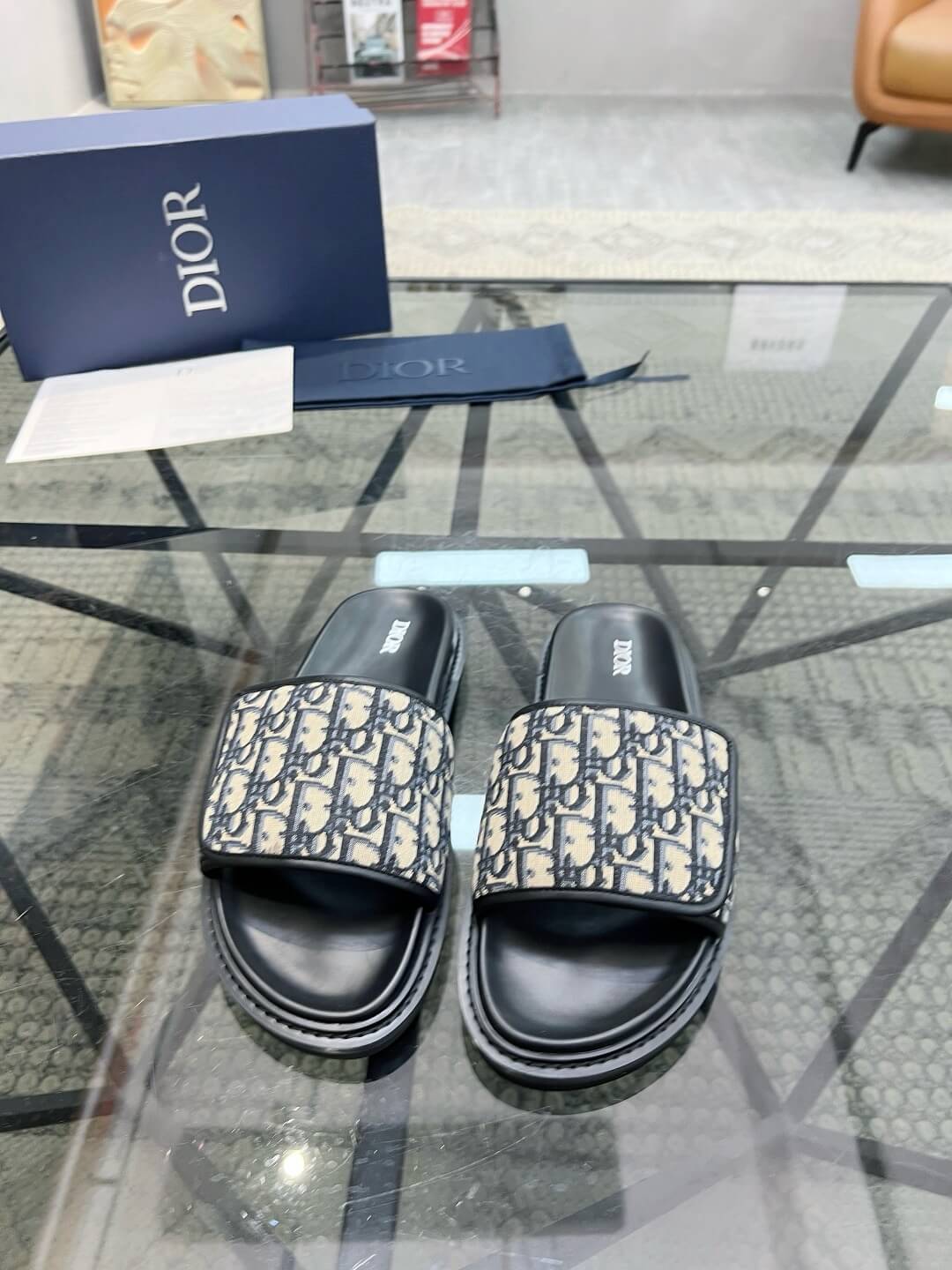 Full Print Velcro Slippers