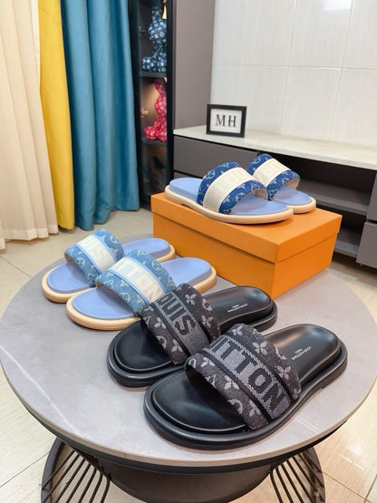 Classic Letter Slippers